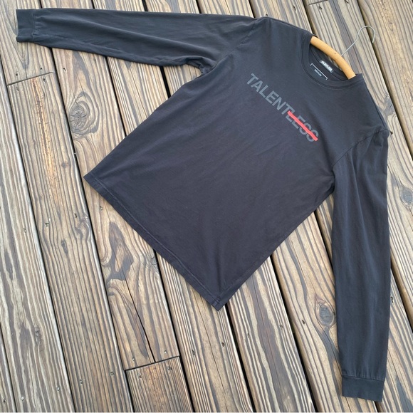 TALENTLESS Long Sleeve Logo Tee Shirt - Picture 7 of 10